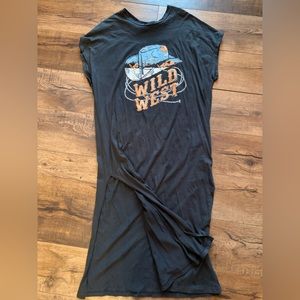 Zutter split dress, bought from a boutique. Worn once